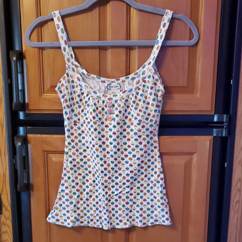 Aeropostale Multicolor Patterned Tank Top